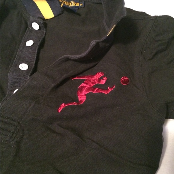 RUGBY RALPH LAUREN Collared Short Sleeve Shirt M - Picture 3 of 6